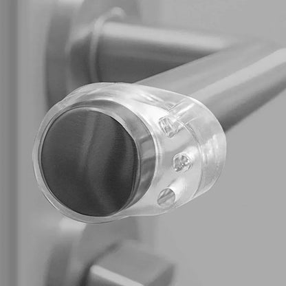Door Stop Doorstop Baby Safety Supplies Transparent Silicone Door Handle Pad Home Improvement Wall Impact Buffer Skirt Bikini
