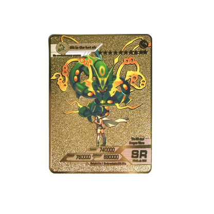 Cartão de metal pokémon 10000 pontos arceus charizard raichu super cartão dourado inglês mewtwo vmax gx ex presente de natal