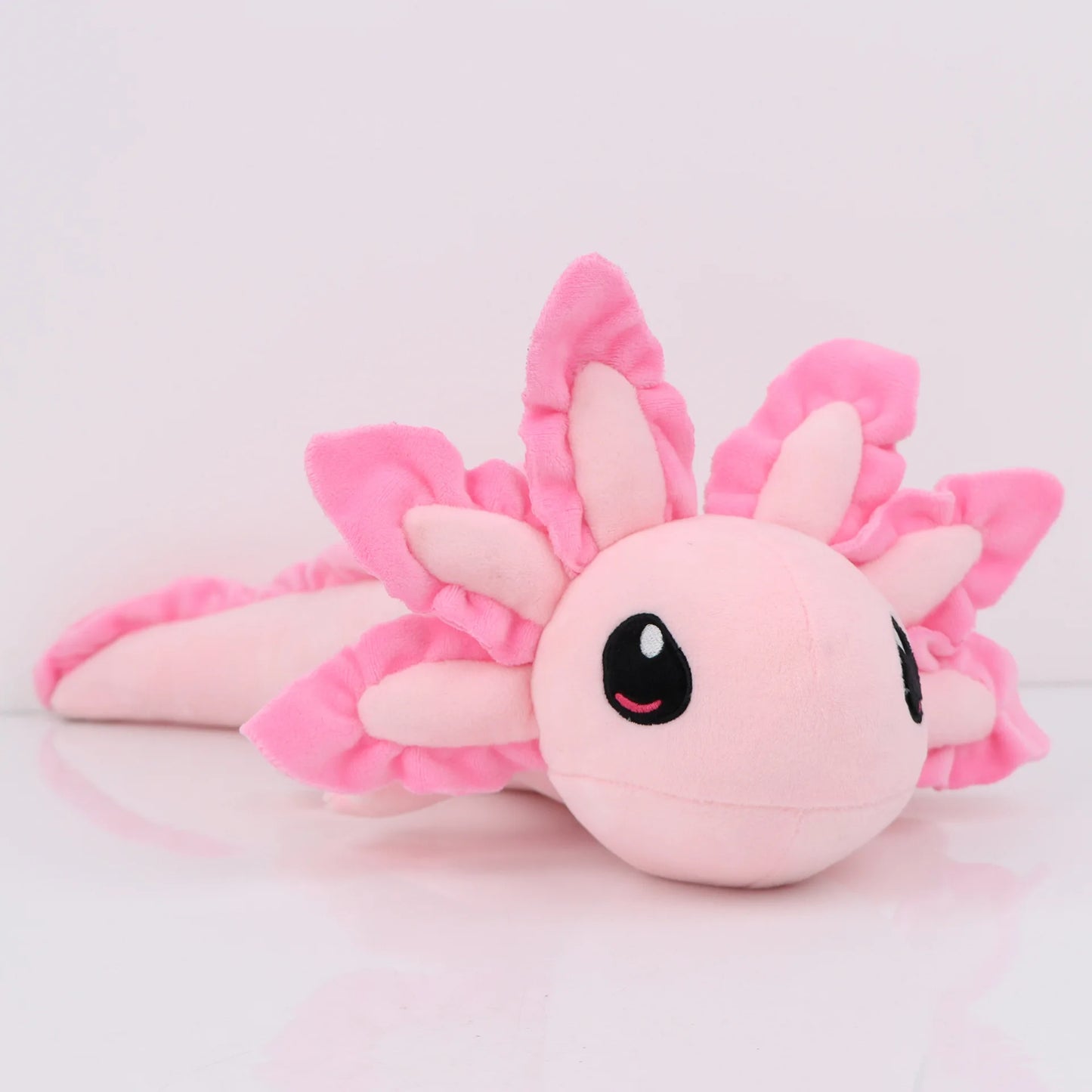 45cm Pink Axolotl Plush Toy Kawaii Axolotl Plush Dolls Soft Stuffedl Plush Animal Toys Kids Girls Christmas Birthday Gift Toy