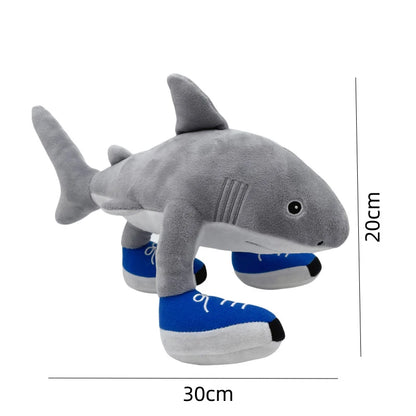 Italian Brainrot Tung Tung Tung Sahur Plush Toys 22-47cm Tungtung Sahur Tralalero Tralala Shark Plush Soft Stuffed Toy Doll Gift