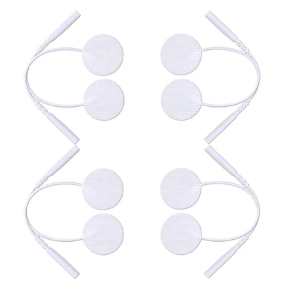 25mm Self-Adhesive Electrode Pads with Conductive Gel for EMS Electric Muscle Stimulator Pulse Massager Replacement Accessory