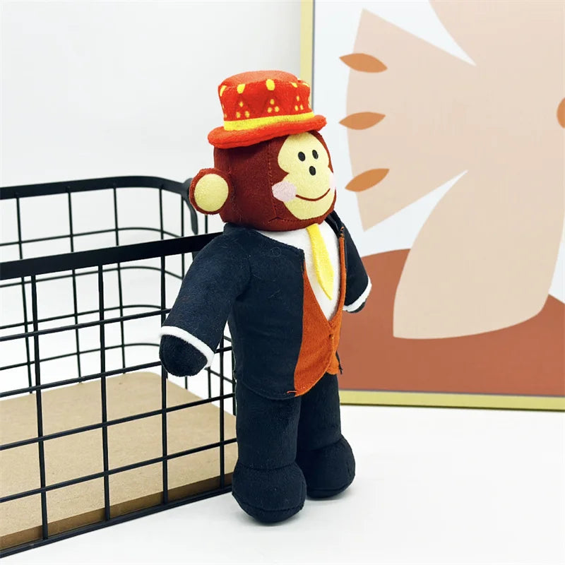 Game Steal A Brainrot Sammy Jandel plush Toy Stuffed Doll Soft Animal Anime Cartoon Hat Monkey For Fans Birthday Christmas Gifts