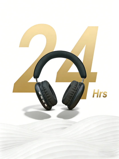 TD-20 Wireless Headphone 3D Spatial Audio Earphone Bluetooth 5.3 Headset 40mm Driver Over Ear Headphone 24H for Mobile Phone PC