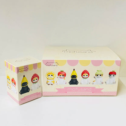 Mofusand Shark Cat Blind Box Series Toy Creative Desktop Cartoon Ornament Doll Collectibles Home Decoration Mystery Box Fun Gift
