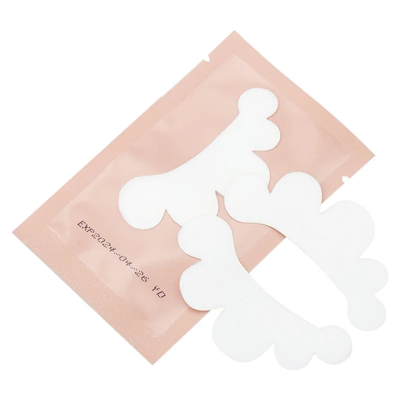 HOT 50 pair Grafting Lash Flower Clouds Patches Gel Eye Pads Eyelash Extension Paper Patches Eye Tips Sticker Wraps Makeup Tools