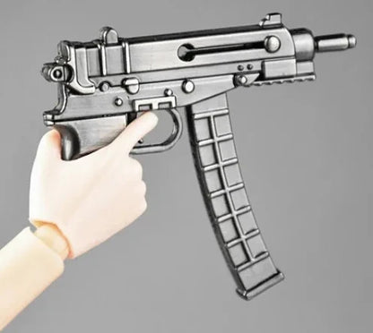 1/6 Scale Miniature Gun Plastic Rifle Set Assembly P92 M1911 98K MP5K Model Not Fired for 12" Action Figure Doll Accessories