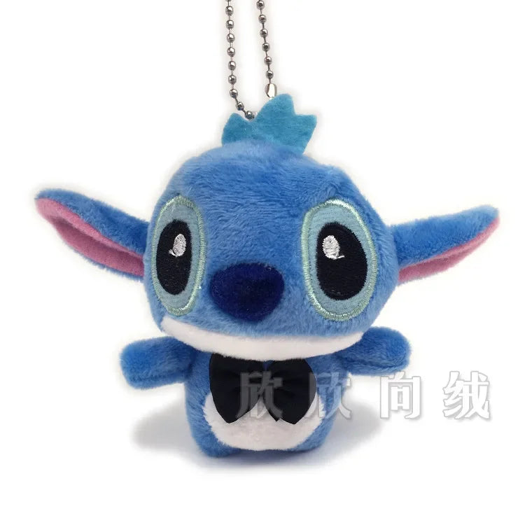 Disney Lilo and Stitch Plush Doll Toy Bouquet Stitch Animal Stuffed Keychains Pendant Girl Kids Birthday Christmas Gifts
