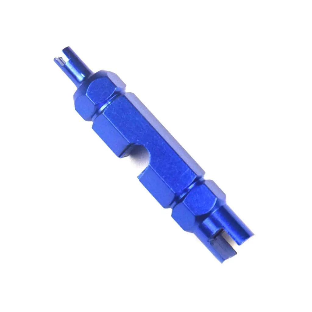 3-in-1 Bike Multifunctional Valve Core Remover Tool Wrench Spanner For Bicycle Schrader and Presta Valve Extender