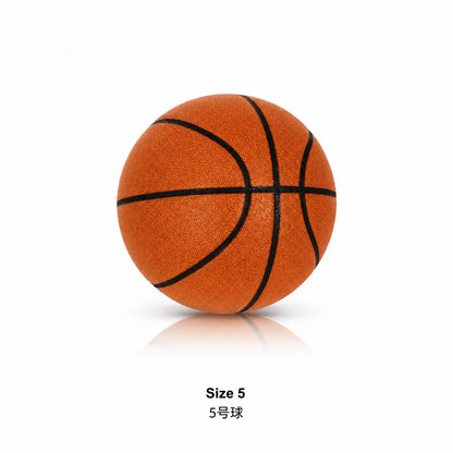 Silent Basketball Quiet No Noise High Density Soft PU Foam Squeezable Ball Indoor Mute Bouncing Basketball Children Sports Toys