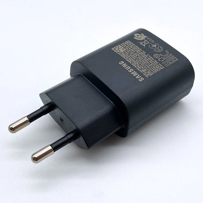Samsung S24 25W Super Fast Charger PD Usb Type C Adapter Cargador For Samsung Galaxy S23 S22 Plus S21 ultra FE A55 A35 M55 A54