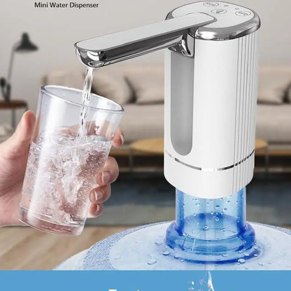 HOMEFISH Electric Household Folding Water Pump Bucket Automatic Water Dispenser Small Water Outlet for Home Use
