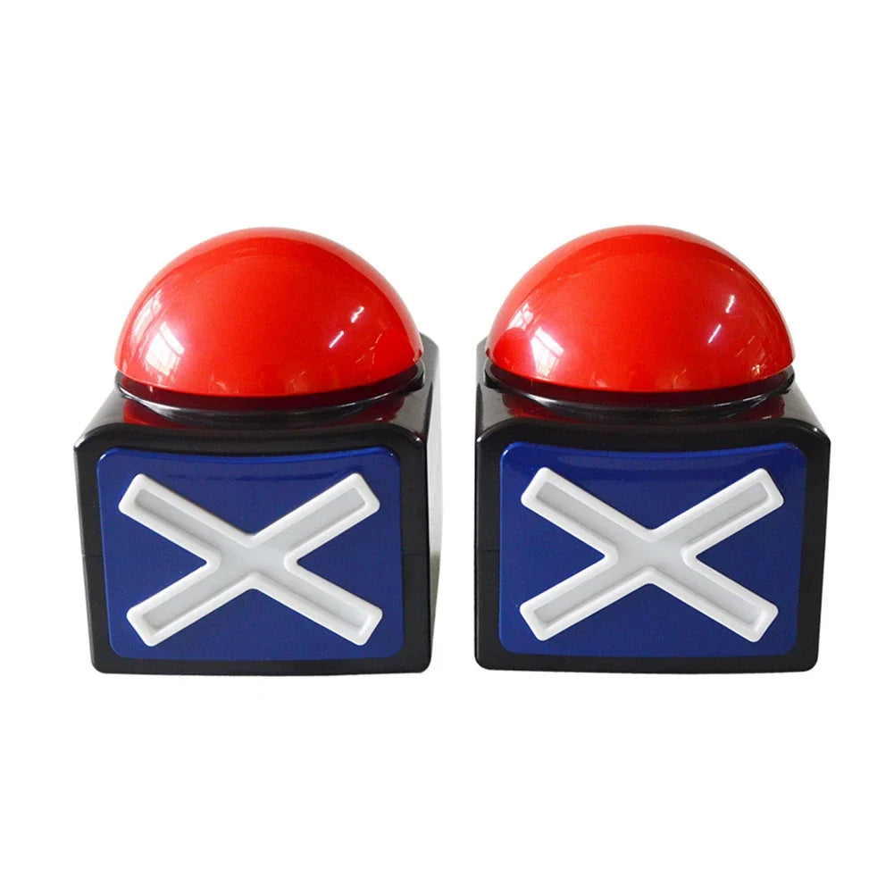 4-1PCS Educational Answer Buzzer Interactive Game Answer Buzzers for Kids' Engaging Learning Family Game Quiz Show Alarm Buzzer