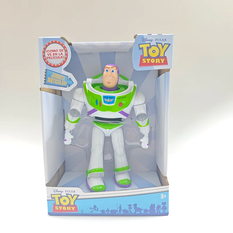HOT Toy Story 3 Buzz Lightyear Woody Anime Figure Toy Model Statue Ornament Pendant Action Doll Collection Children Xmas Gift