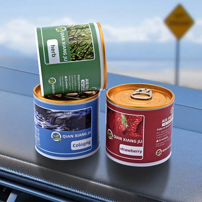 New Solid Car Aromatherapy Canned Car Interior Fragrance 60 Days Long-Lasting Air Freshener Odor Eliminator For Car Home Closet