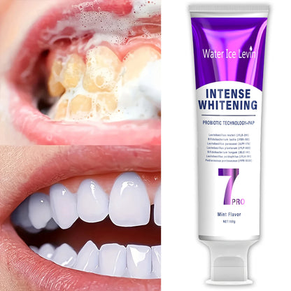 Probiotic Super Whitening Toothpaste - Deep Cleaning, Fresh Breath, Oral Care Set