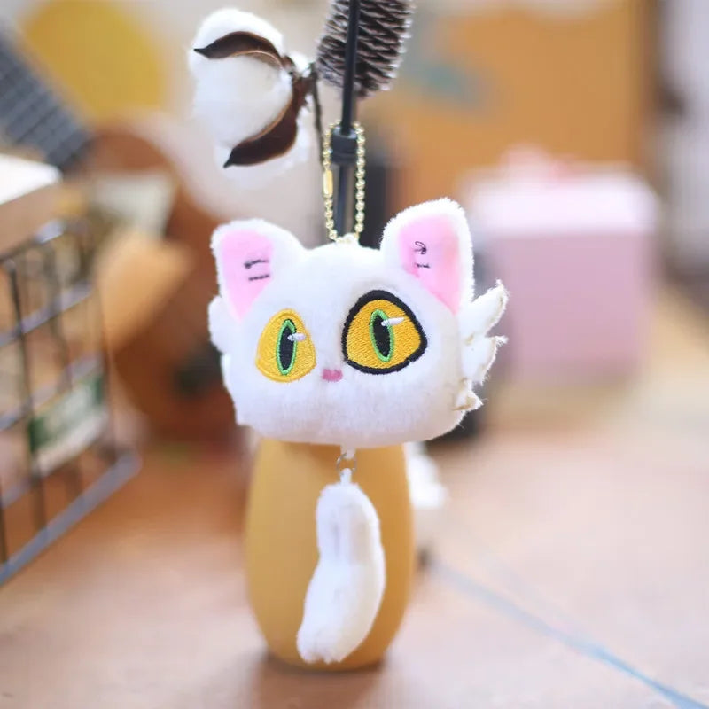 Kawaii Suzume No Tojimari Daijin Cat Keychain Figure Anime Action Figure Desktop Doll Collection Toy for Kid Gift
