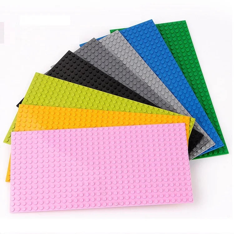 4PCS Classic Baseplates 32x32 16X32 Dots Building Blocks Bricks Base Plates DIY Plastic Board Blocks MOC City Construction Toys