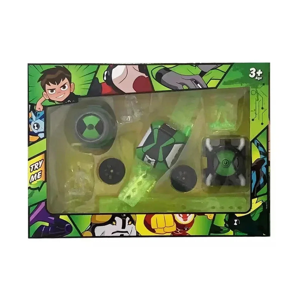 Omnitrix BEN10 Action Figures Ben Tennyson Projection Watch Deformation Sound Light Doll Smart Watch Children's Birthday Gifts
