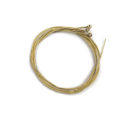 Miwayer Set of 6 Acoustic Guitar Strings, E-A Rainbow Colors, for Folk Acoustic Guitar, Classical Guitar