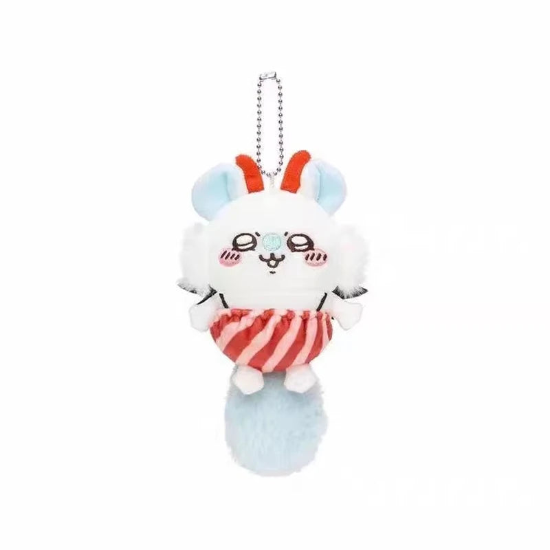 Chiikawa Pepper Cute Red ハチワレ Plush Doll Hachiware USAGI うさぎ USAGI ちいかわ Bag Pendant Cartoon Halloween Gift Plush Toy