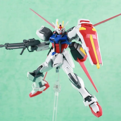 HG 1/144 Strike Dog Fighter GAT-X105 Mech Assembly Model Kit Action Figures Boys' Puzzle Toys Collectible Desktop Decoration