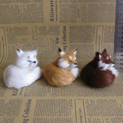 Brand New Simulation Animal Doll Plush Sleeping Cats Toy With Cushion Can Speak Out with Sound Kids Gift Stuffed Desk Ornament