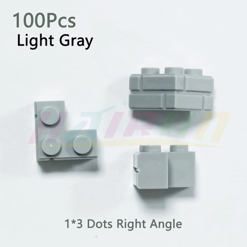 100/120Pcs MOC Building Block Simulation City Wall Brick Building Block Model Building Accessories Castle Construction Toys