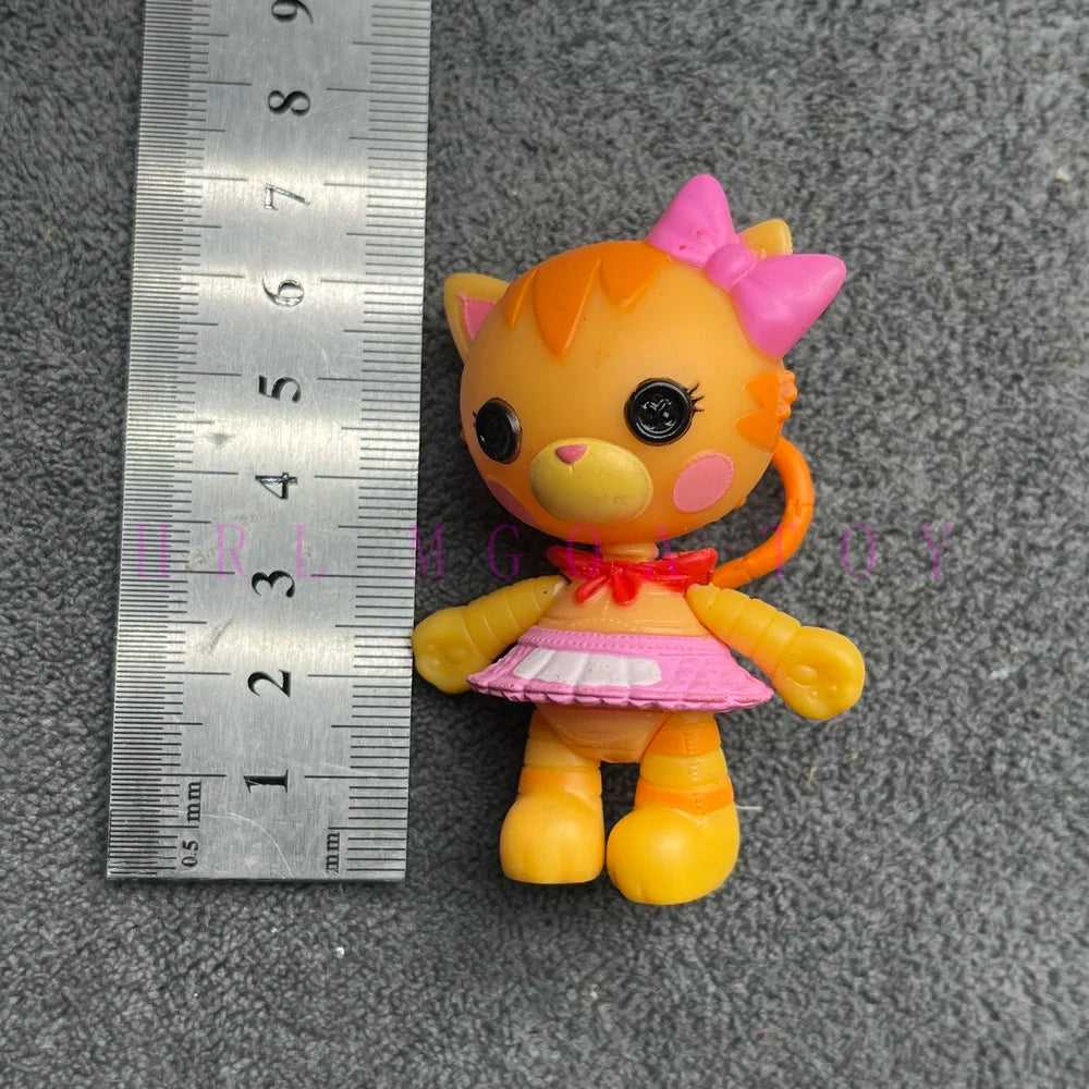 Original 8-10cm Can Choose Lalaloopsy Little Sister and Pet Dolls PVC Girls' Holiday Gift Collection Pvc Toys