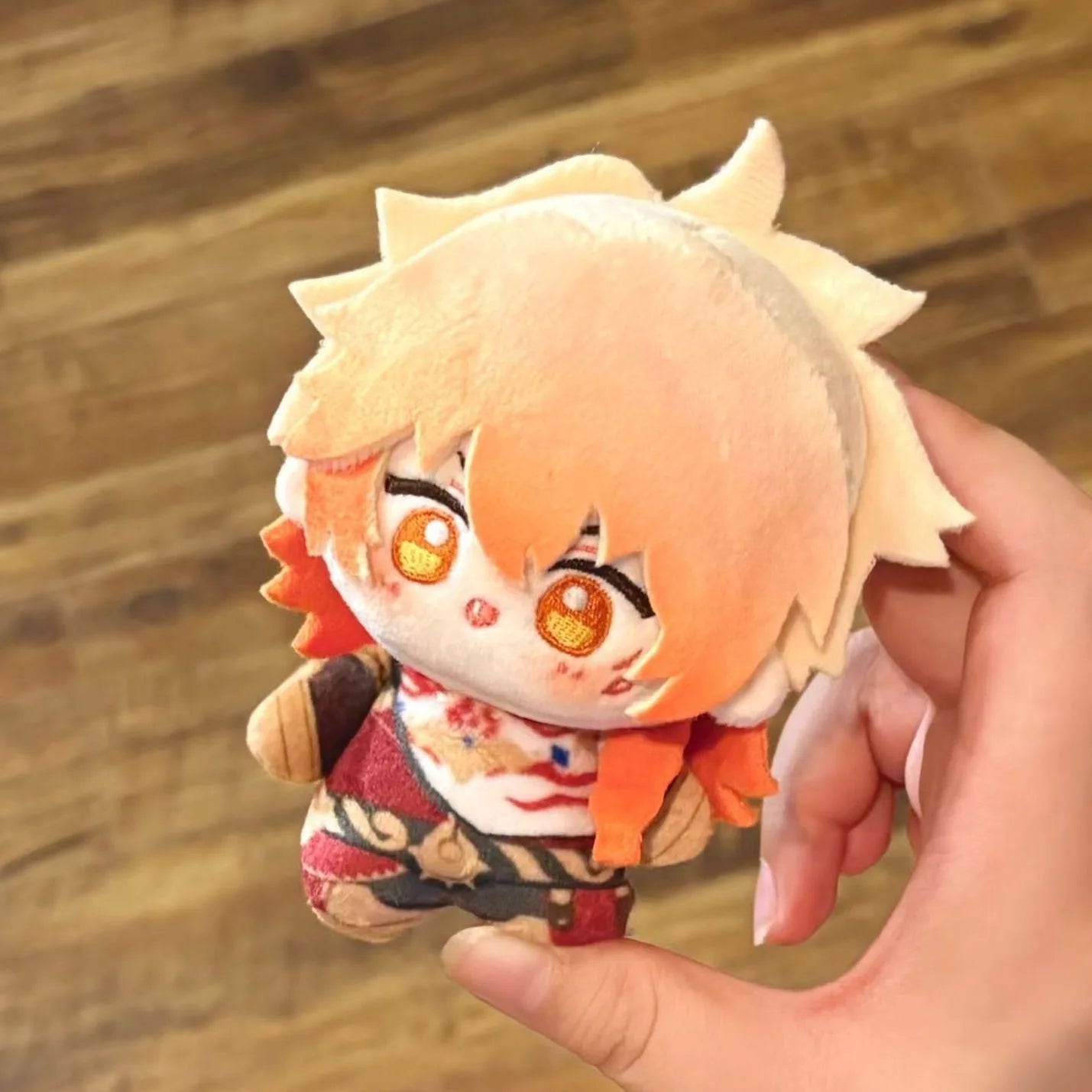 Honkai: Star Rail Stuffed 10cm Cotton Doll Wandi Phainon Cute Dress Up Plush Toys for Adults and Children to Collect as Gifts