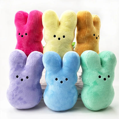 15cm Peep Bunny Plush Toys Stuffed Animal Star Carrot Rabbit Doll Room Desktop Sofa Decor Easter Bunny Soft Pillow Gifts For Kid