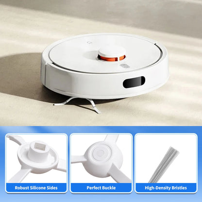 For Xiaomi Side Brush 3C Plus S20 D106 E10C E12 E10 B112 C103 Sweeping Robot Vacuum Cleaner Triangle Side Brush Spare Parts