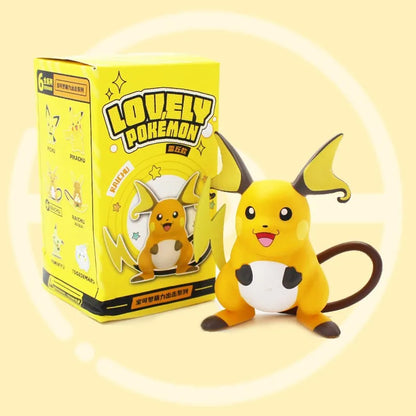 Hot Pokemon Anime Figures Kawaii Pikachu Pichu Togedemaru Alola Region Raichu Mimikyu Toys Model Collect Dolls Gift For Kids Boy