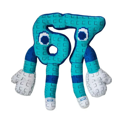 NEW Steal A Brainrot Esok Sekolah Plush Hot Game Peripheral Plushie Cute Cartoon No. 9 House Stuffed Doll Toy Gamer Fans Gift