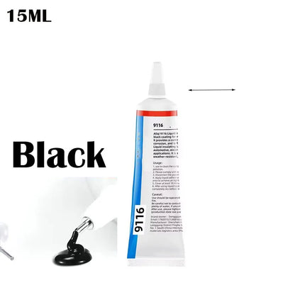 Liquid Waterproof Electrical Tape Epoxy Resin Black Glue Quick Drying Sealant For Wires And Cables Home Use Fix Line Glue