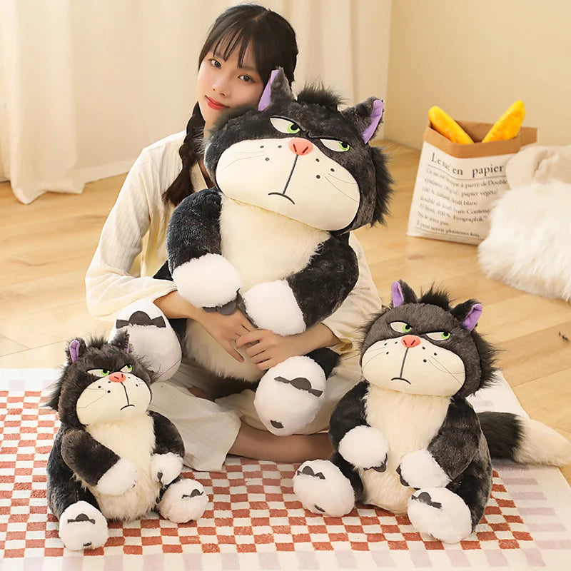 Kawaii  Lucifer Cat Plush Toys Princess Dream Stuffed Kitten Animals Dolls Funny Birthday Xmas Gifts for Girls Room Decoration
