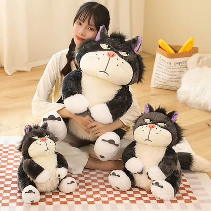 Kawaii  Lucifer Cat Plush Toys Princess Dream Stuffed Kitten Animals Dolls Funny Birthday Xmas Gifts for Girls Room Decoration