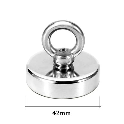 D16MM D42MM Fishing Magnet Searcher Power Super Neodymium Strong Magnet Heavy Duty Search Magnet 300 kg Merry Christmas