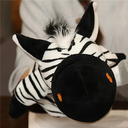 Soft Stuffed Animal Toy Story Cartoon Figure Doll Plush Toys Horse Kids Party Decoration Kawaii Hand Finger Puppet For Children