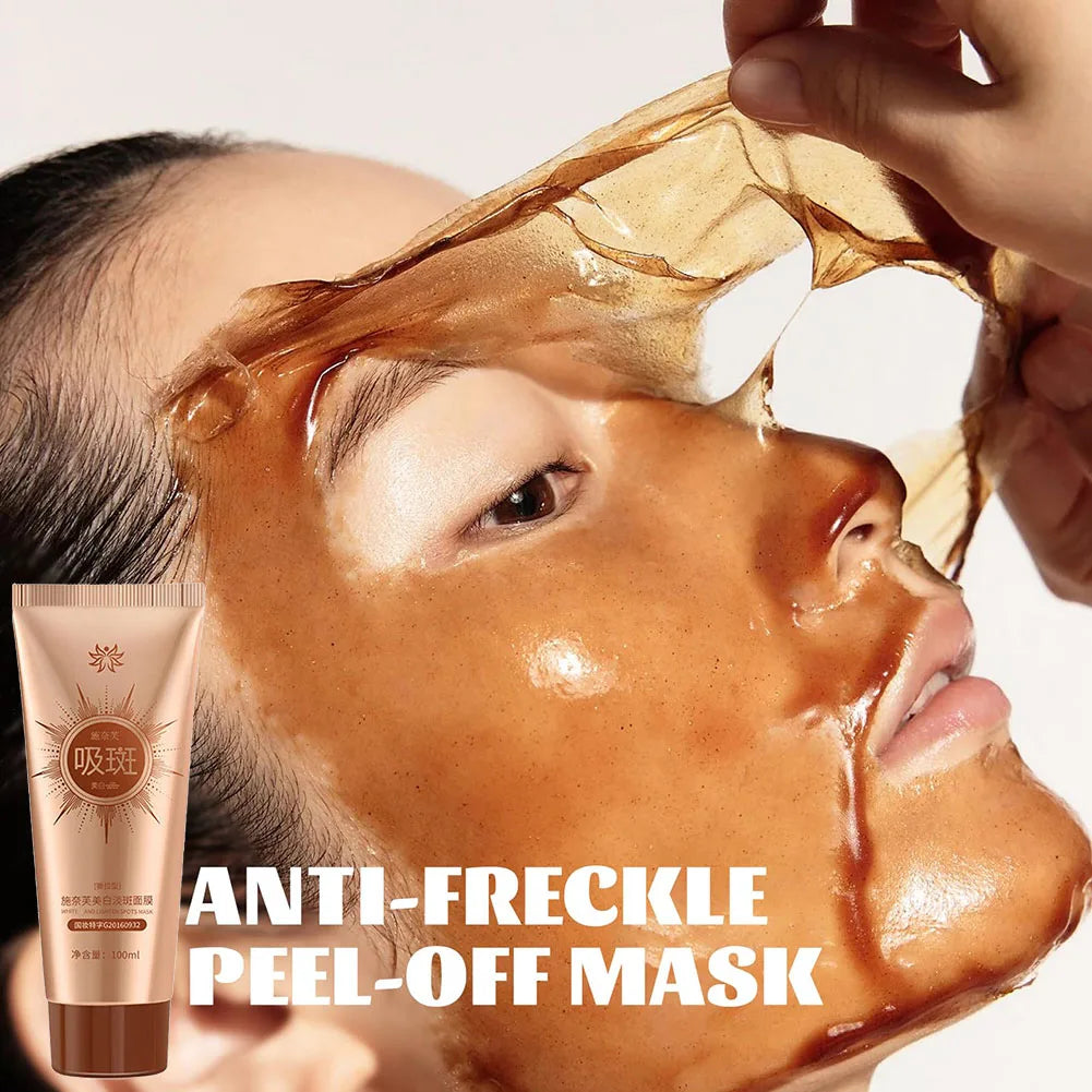 2/3PCS Spots Peel-Off Facial Mask Anti-Blemish Freckle Brightening Off Mask Deeply Clean Pore Tightening Moisturize Glowing Skin