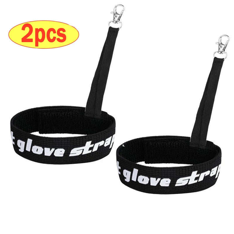 2/4pcs Elastic Wrist Straps for Ski Gloves Adjustable Ski Glove Lead for Men and Women Sport Skiing Glove Anti-loss Strap