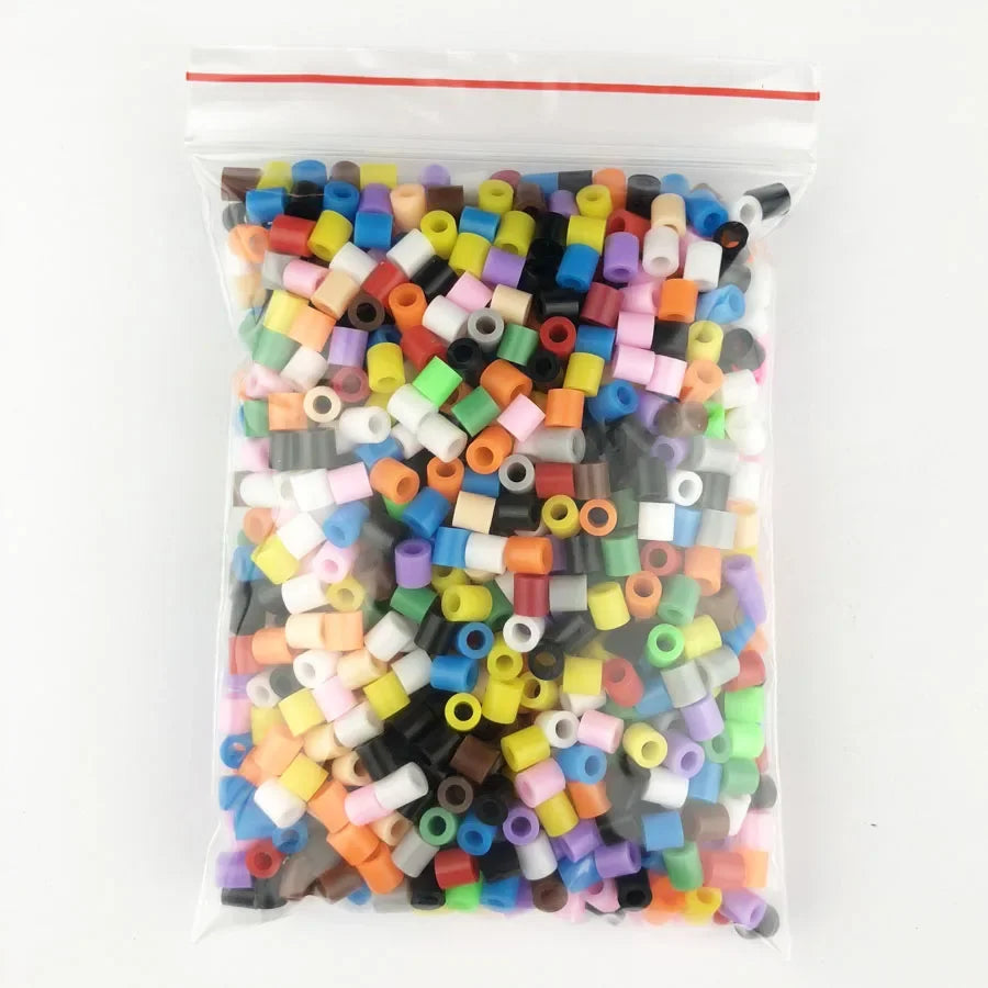 500pcs 5mm Hama Beads Perler Fuse Iron Beads GREAT KID FUN.Diy Intelligence Educational Toys Puzzles