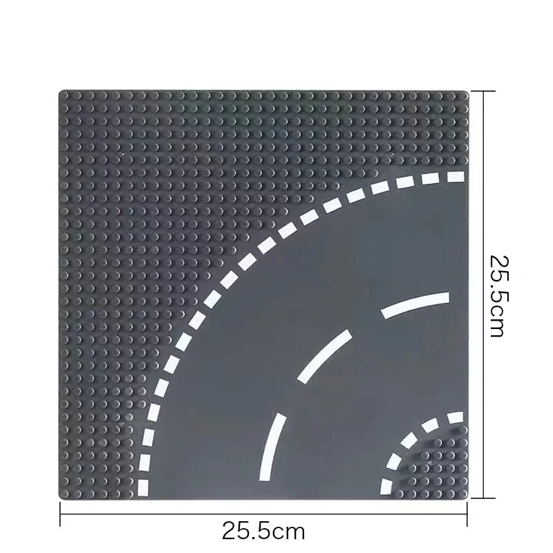 32X32 Dots Styles Classic Building Block Base Plate City View Traffic Road Figures Construction Toys Bricks Plastic Baseplates