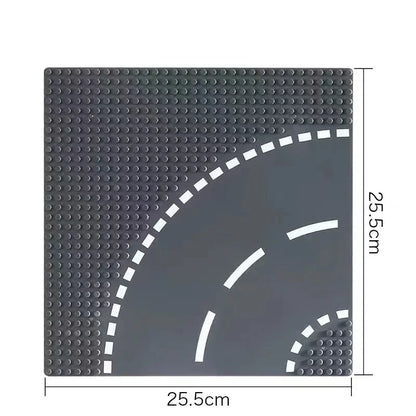 32X32 Dots Styles Classic Building Block Base Plate City View Traffic Road Figures Construction Toys Bricks Plastic Baseplates