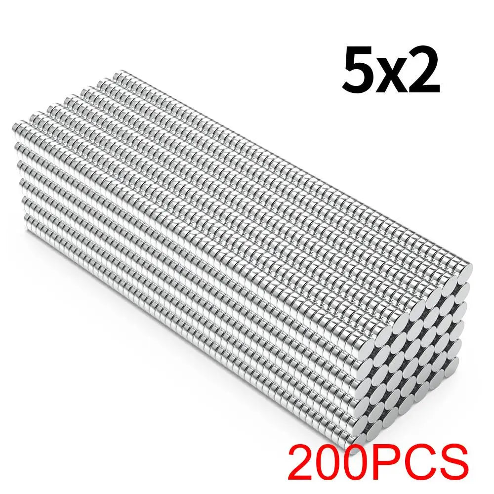Super Strong Neodymium Magnet N35 NdfeB Permanent Magnetic imanes Round Powerful Magnets Refrigerator Magnet  2x2/6x2/6x3/10x3