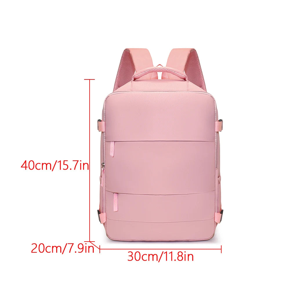 40X30X20Cm Boarding Travel Backpack, Compatible with Ryanair, Easyjet, and Wizardair Budget Backpacks (Select Products)