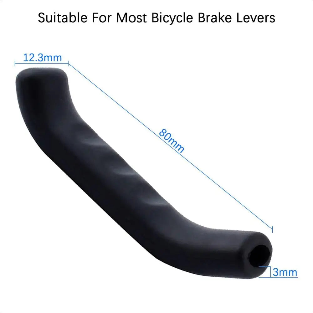 DOMEN Bicycle Brake Handle Cover Sleeve Silicone Anti-slip MTB Bike Brake Grips Handlebar Protect Cover Bicycle Accessories