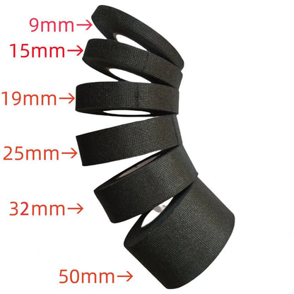 Flannel Cloth Harness Tape Anti Noise Wear Resistant Self Adhesive Fabric Tape for Car Wiring Harness Auto Interior Protection