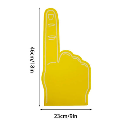 Giant foam finger Sports Cheerleading Party Hand Noise Makers Giant Hands Sports Favors Cheering Palm Party Props