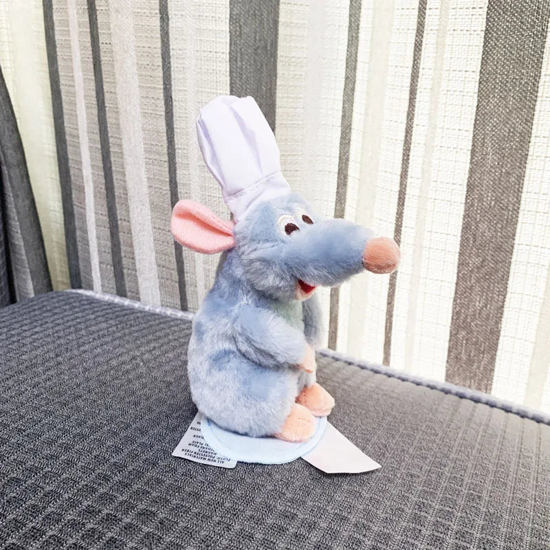 Cute Ratatouille Magnetic Plushie Detachable Shoulder Ornament for Cosplay Kawaii Christmas Gift Shoulder Plush Doll Decoration