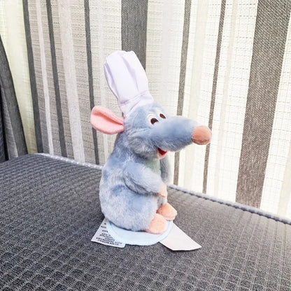 Cute Ratatouille Magnetic Plushie Detachable Shoulder Ornament for Cosplay Kawaii Christmas Gift Shoulder Plush Doll Decoration